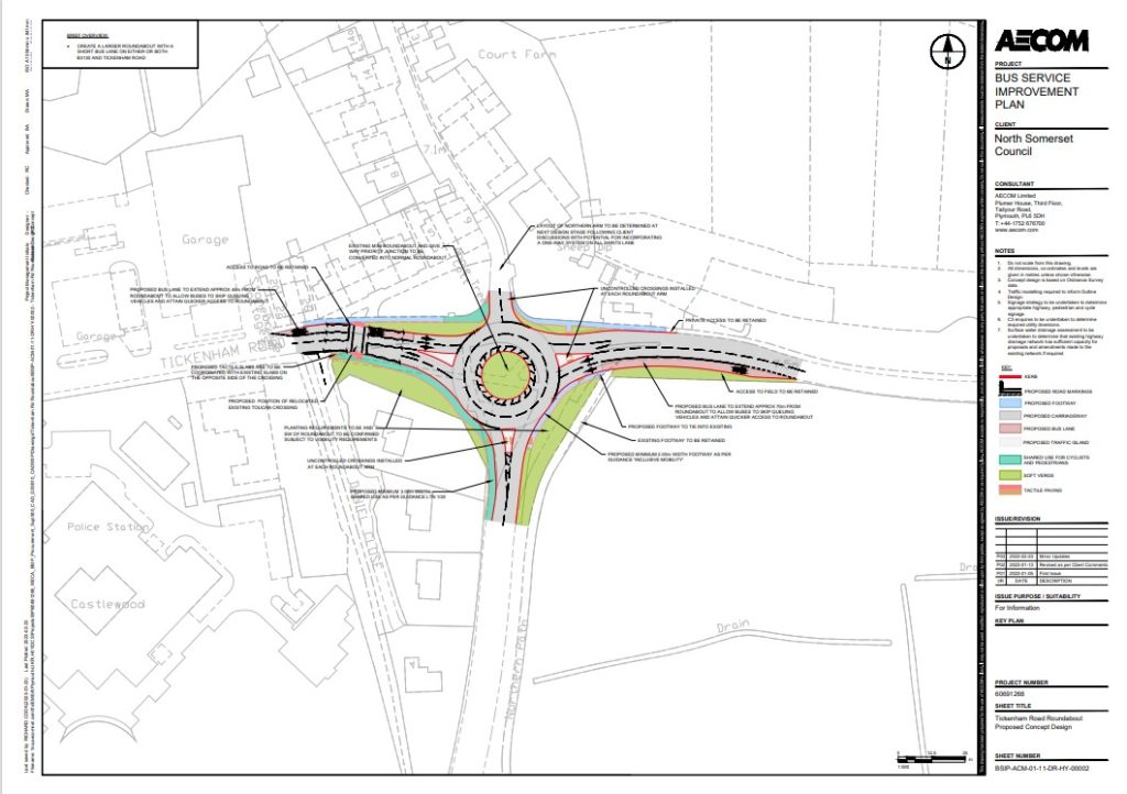 Tickenham Road Roundabout – Griffiths Community